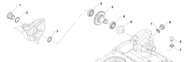Adapter für Lager 61902, # F26518`